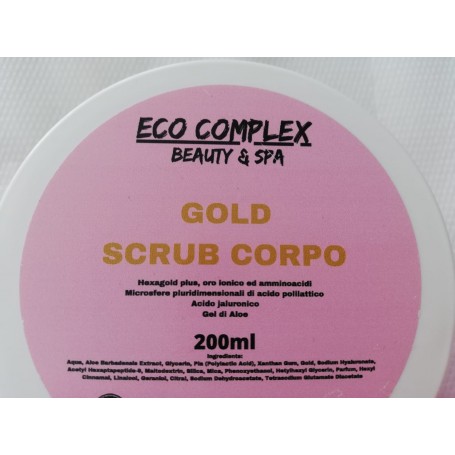 Gold scrub corpo limited edition